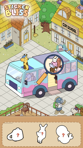 Sticker Bliss - Color Book - Gameplay image of android game