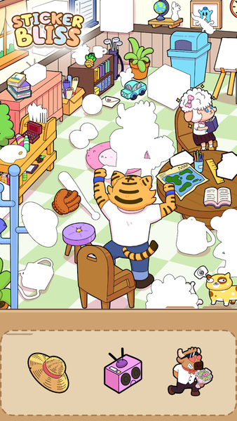 Sticker Bliss - Color Book - Gameplay image of android game