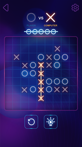 Tic Tac Toe - XO Glow for Android - Download