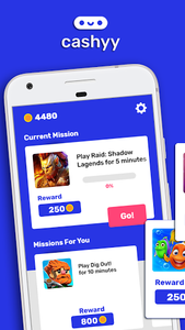 Cashyy - Play and win money - عکس برنامه موبایلی اندروید