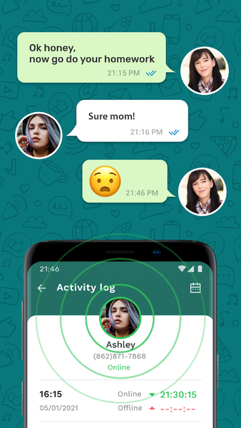 Chat Tracker - عکس برنامه موبایلی اندروید