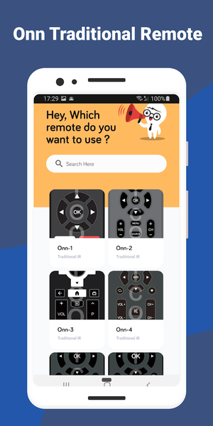 Onn Smart TV Remote - عکس برنامه موبایلی اندروید