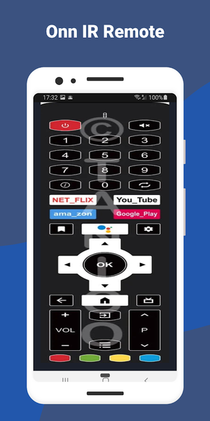 Onn Smart TV Remote - عکس برنامه موبایلی اندروید