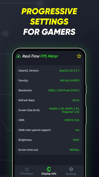 FPS Meter on Screen Real-time - Image screenshot of android app