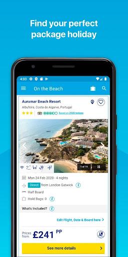 On the Beach Holiday App - عکس برنامه موبایلی اندروید