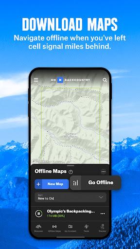 onX Backcountry Trail Maps GPS - عکس برنامه موبایلی اندروید