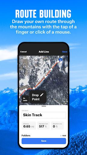 onX Backcountry Trail Maps GPS - Image screenshot of android app