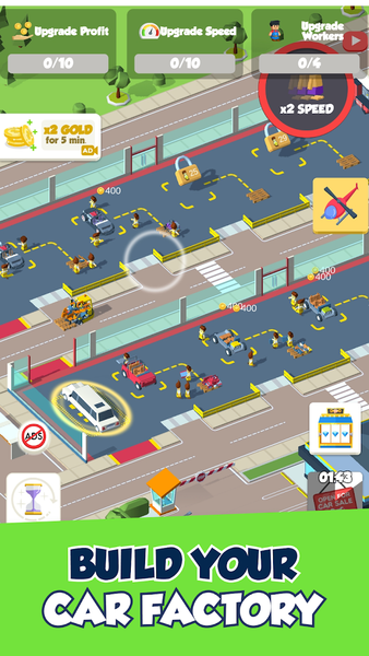 CAR FACTORY: BUILD THE CAR - عکس بازی موبایلی اندروید