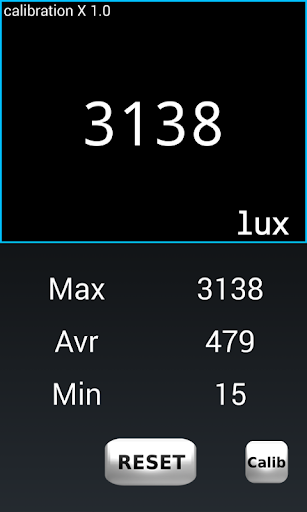 Lux Meter - عکس برنامه موبایلی اندروید