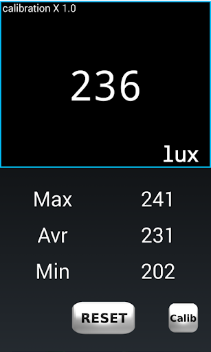 Lux Meter - Image screenshot of android app