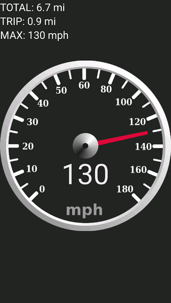 GPS Speedometer - Image screenshot of android app