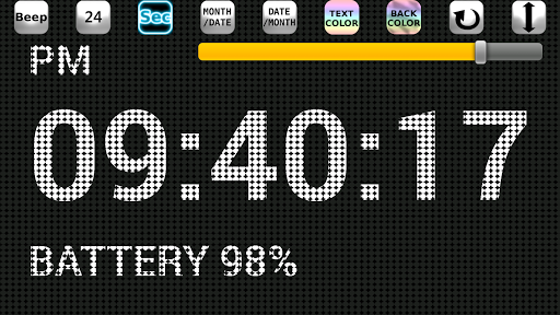 LED Digital Table Clock - Image screenshot of android app