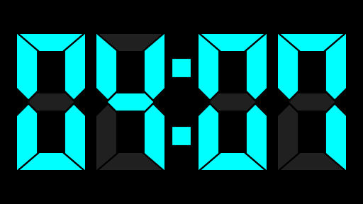 Digital Table Clock 2 - عکس برنامه موبایلی اندروید