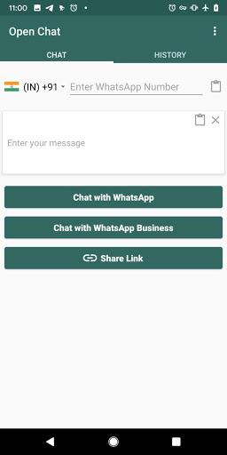 Open Chat - Direct Message & Chat for WhatsApp - عکس برنامه موبایلی اندروید