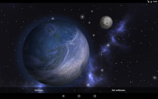 GyroSpace 3D Free - Image screenshot of android app