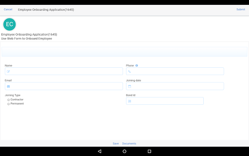 Oracle Process Mobile - Image screenshot of android app
