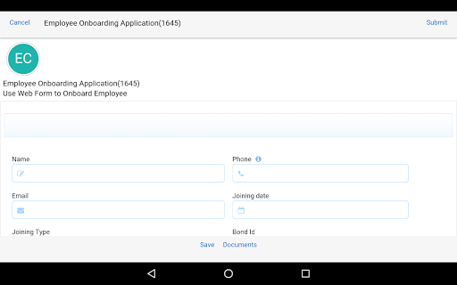 Oracle Process Mobile - Image screenshot of android app