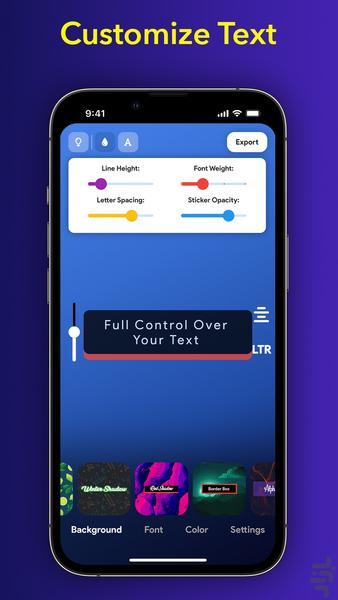 Fonta font story for Fontgram - عکس برنامه موبایلی اندروید