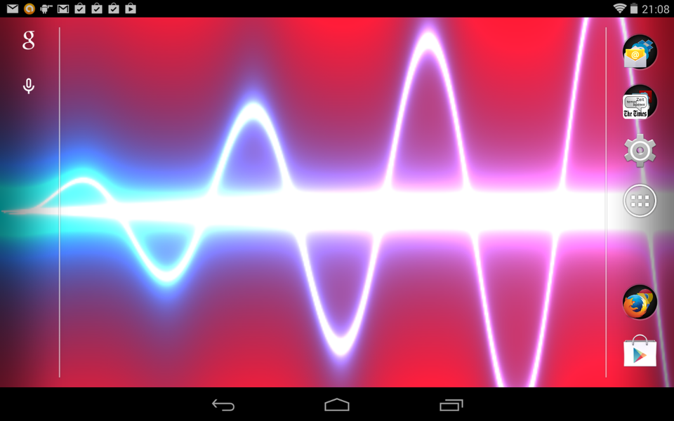 Energy wave live wallpaper - عکس برنامه موبایلی اندروید