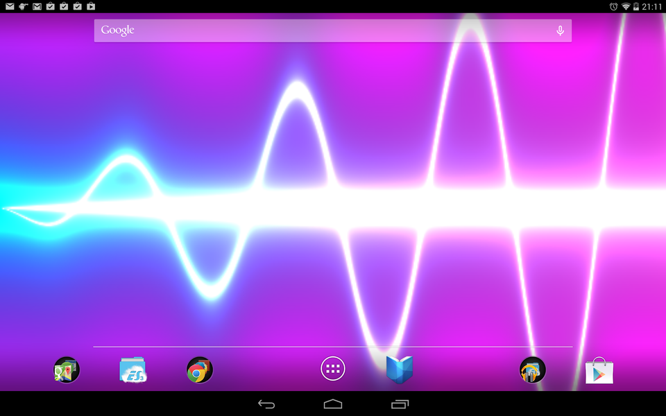 Energy wave live wallpaper - عکس برنامه موبایلی اندروید