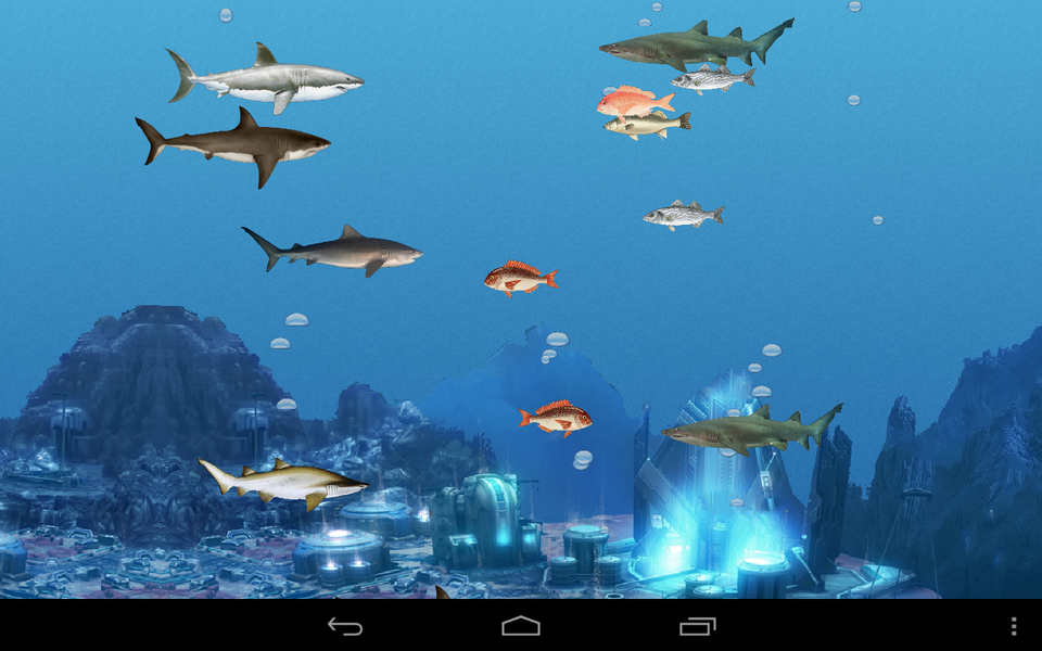 Abubu ocean live wallpaper - عکس برنامه موبایلی اندروید