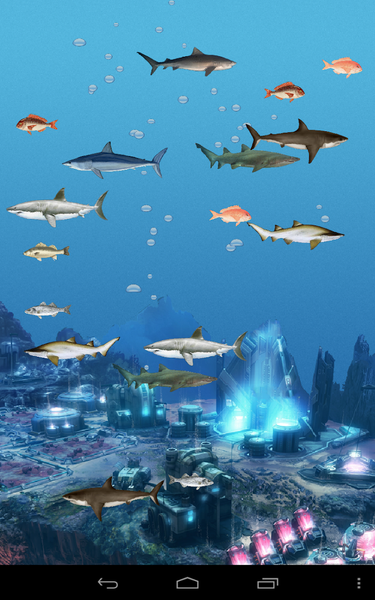 Abubu ocean live wallpaper - عکس برنامه موبایلی اندروید