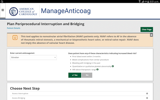 ManageAnticoag - عکس برنامه موبایلی اندروید