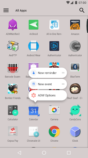 ADW Launcher ۲ - عکس برنامه موبایلی اندروید