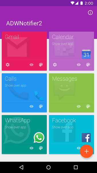 ADW Notifier 2 - عکس برنامه موبایلی اندروید