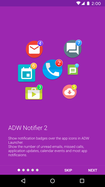 ADW Notifier 2 - عکس برنامه موبایلی اندروید