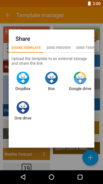 ADWCloud Plugin (Dropbox) - Image screenshot of android app
