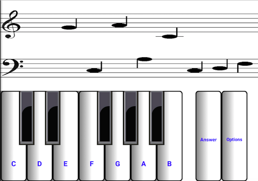(light) learn sight read music - Image screenshot of android app