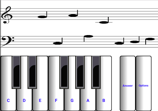 (light) learn sight read music - عکس برنامه موبایلی اندروید