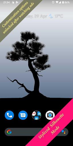 Bonsai ۳D Live Wallpaper - عکس برنامه موبایلی اندروید
