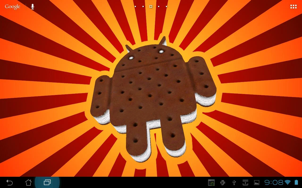 Ice Cream Sandwich Wallpaper - Image screenshot of android app