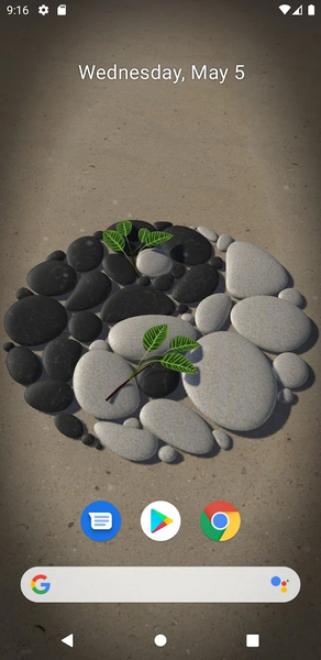 3D Zen Stones Live Wallpaper - عکس برنامه موبایلی اندروید