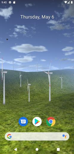 Wind Turbine 3D Live Wallpaper - عکس برنامه موبایلی اندروید