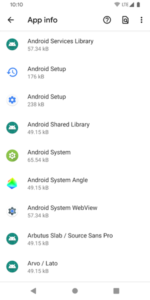 Manage Apps Shortcut - Image screenshot of android app