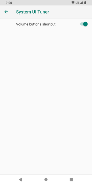 SystemUI Tuner Shortcut - عکس برنامه موبایلی اندروید