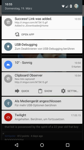 MyJDownloader Remote Official - عکس برنامه موبایلی اندروید