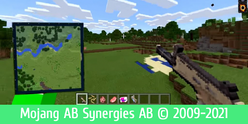 Weapon guns mod for Minecraft - Image screenshot of android app