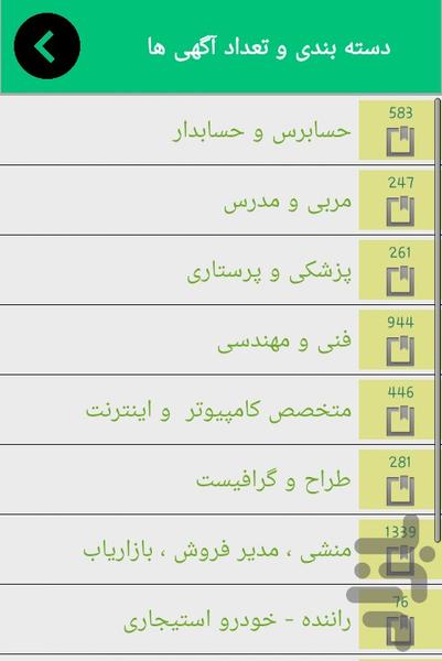 شهر استخدام - Image screenshot of android app