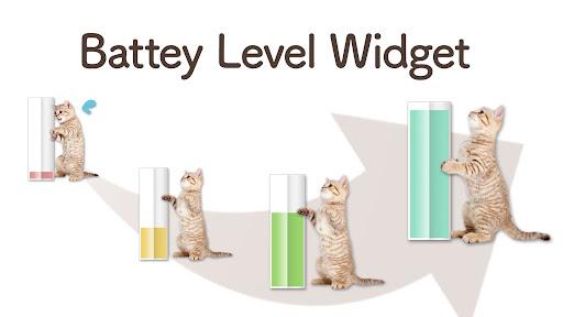 Cat Battery widget - Image screenshot of android app