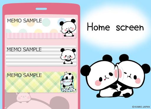 Sticky Note Mochimochi Panda - Image screenshot of android app