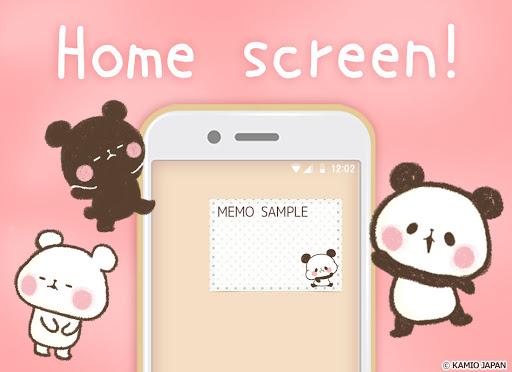 Note mini MOCHI MOCHI PANDA - Image screenshot of android app