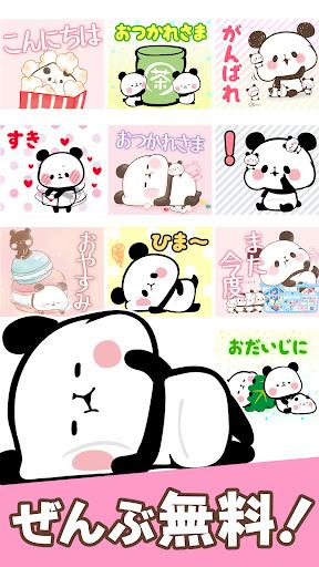 MOCHI MOCHI PANDA Stickers - عکس برنامه موبایلی اندروید