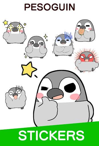 Pesoguin Stickers - عکس برنامه موبایلی اندروید