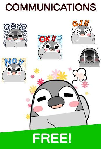 Pesoguin Stickers - Image screenshot of android app