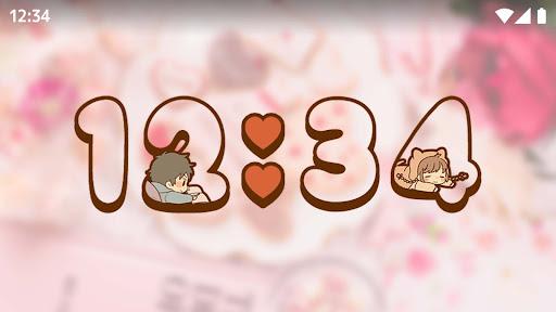 Digital Clock Obediently Tell - Image screenshot of android app