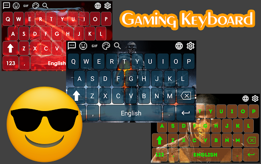 Gaming Keyboard Theme - عکس برنامه موبایلی اندروید